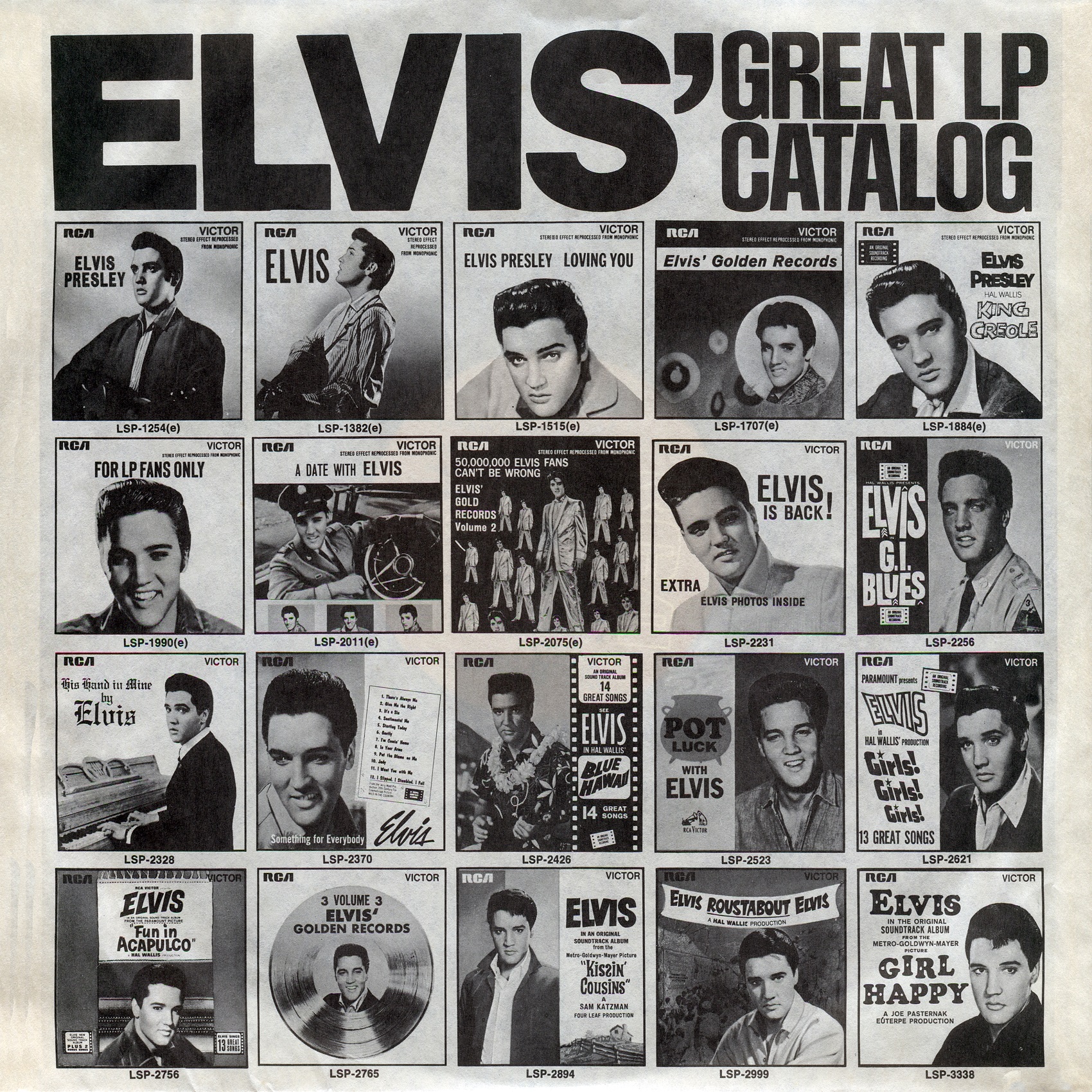 Elvis Presley  Promised Land : LP Inlay 1